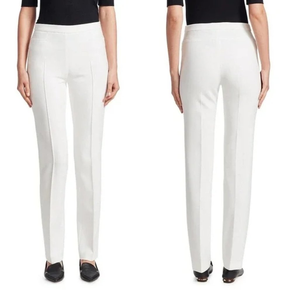 Akris Punto wool blend trousers straight leg size 12